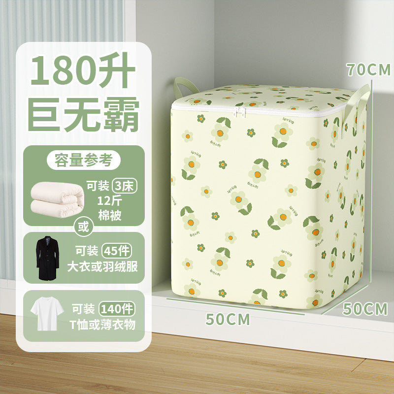 Quilt storage bag Large capacity waterproof and moisture-proof sorting clothes clothing luggage moving bag quilt storage bag