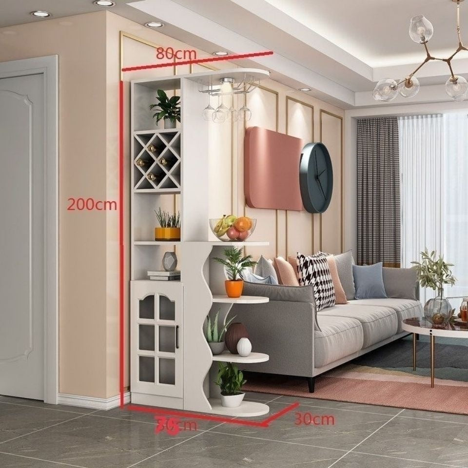 New arrival small apartment entrance partition wine cabinet foyer simple bar table wall table for home modern casual living room