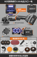 Brushless angle grinder lithium battery portable high-power cutting machine cordless polisher household multifunctional grinder