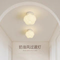 New arrival corridor aisle balcony lamp creative art cream style ins entrance hall entrance staircase small ceiling lamp