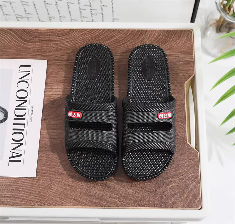 Hotel men's slippers, street vendor slippers, home slippers, women's slippers, outdoor comfortable wear-resistant waterproof bath slippers