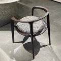 Italian casual medieval dining chair for home new chinoiserie house classy chair solid wood book chair tea room tea master chair