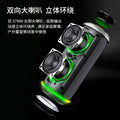 2026 new outdoor portable bluetooth speaker - wireless waterproof sound system with colorful ambient lighting and powerful bass