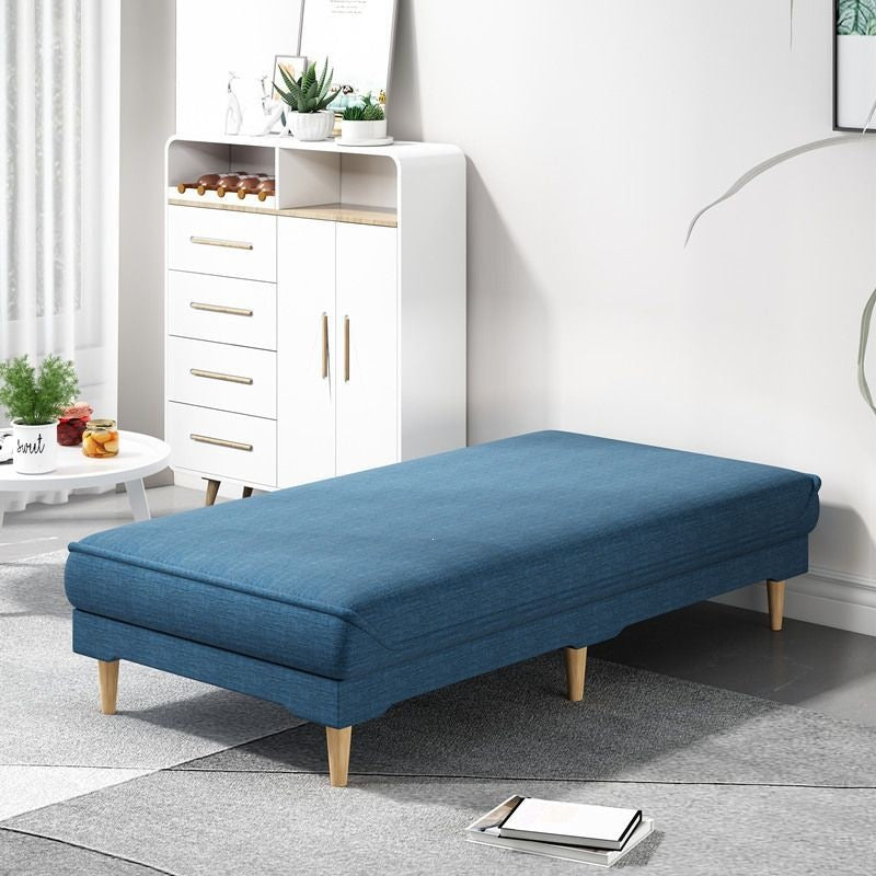 Balcony sofa bed all-in-one dual-purpose widened patchwork bed single bed adult chaise lounge side bed extension bed end stool