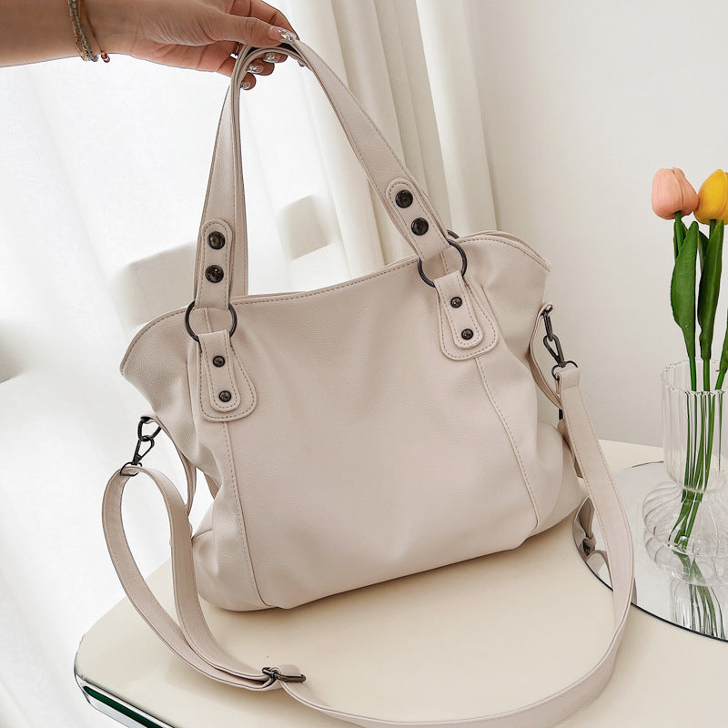 Crossbody bag women's large capacity 2025 autumn and winter new high-end tote bag to work commuting niche shoulder bag