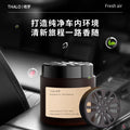 Car air freshener balm, car ornament, interior odor eliminator, long-lasting fragrance, home & bathroom air freshener