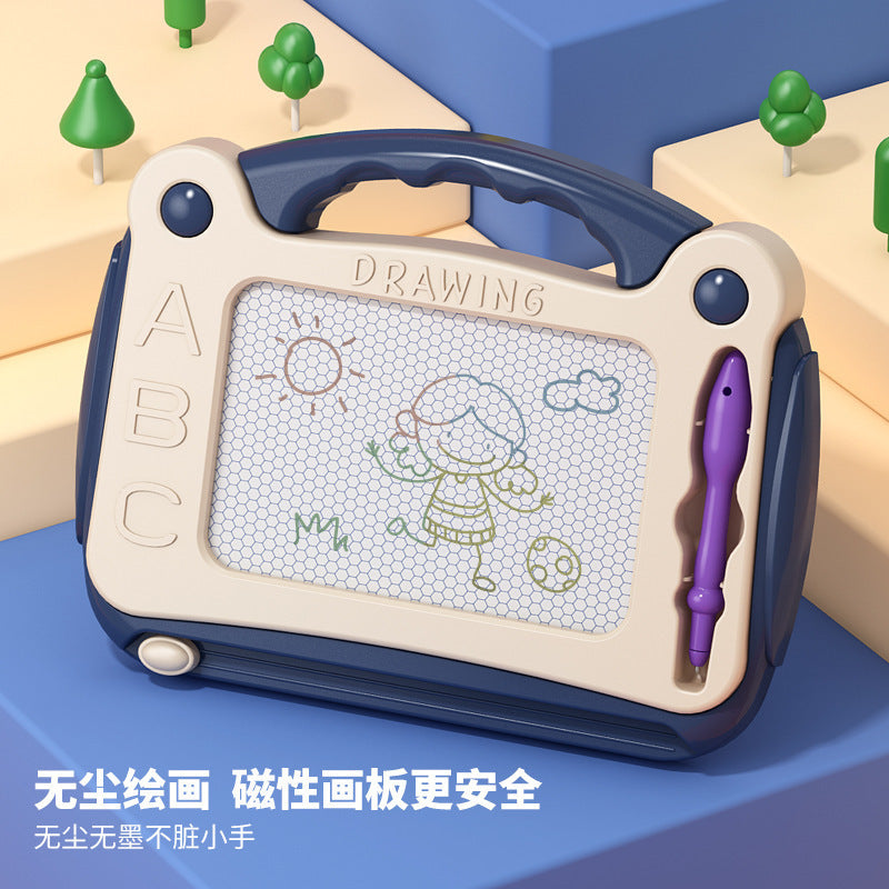 【customizable】magnetic drawing board table with feet - reusable erasable doodle board for kids - early education toy