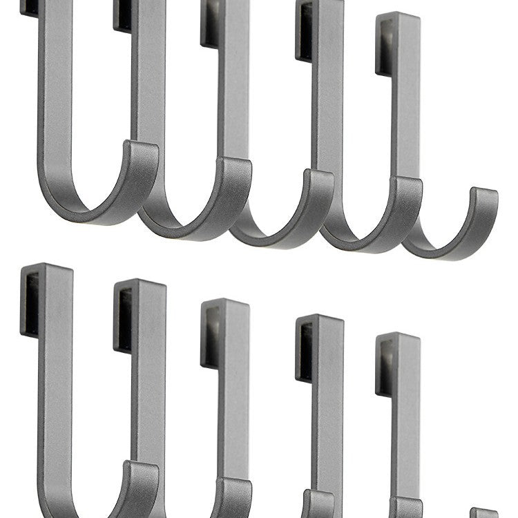 Bathroom kitchen bathroom s hook towel metal single hook detachable hanging rod storage rack accessories special