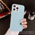 Suitable for iphone16 mobile phone case, summer breathable and heat dissipation magnetic mesh apple 17 simple anti-fall protective cover 11