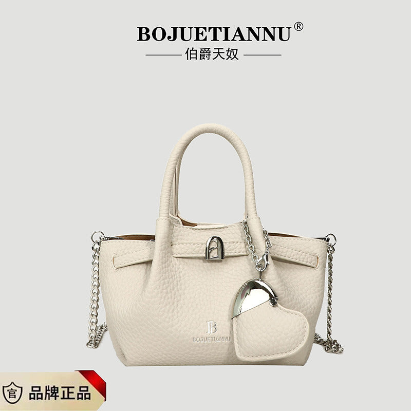Women's summer 2025 foreign trade bags: new niche design crossbody bag, this year's popular bestseller - pleated bucket bag