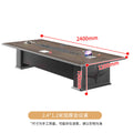 Saint li painted conference table and chair set - rectangular table for negotiation, reception, and modern conference room use