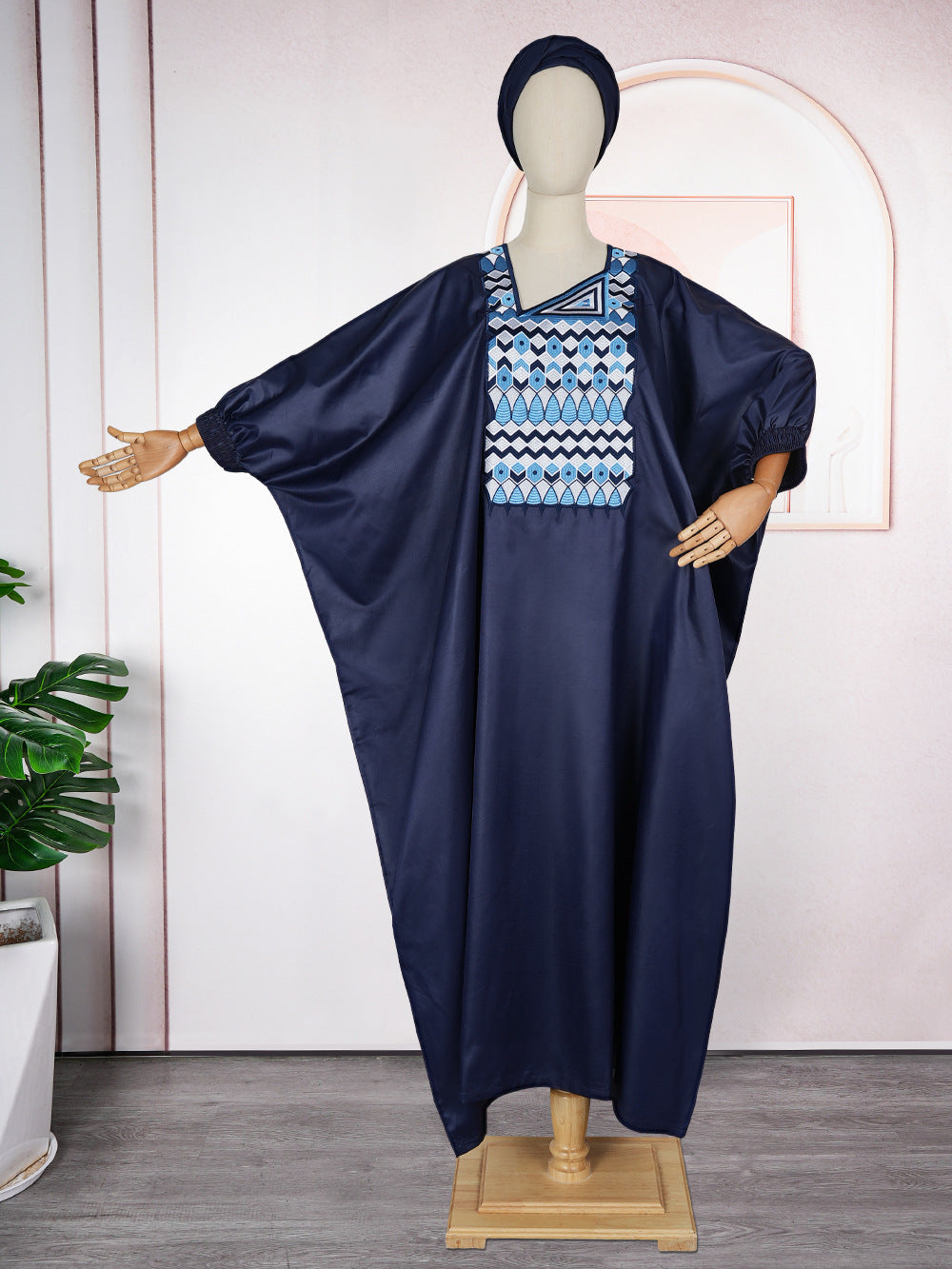 supply of african women's clothing plus size full craftsmanship plus fragrant robe   loose dress headscarf