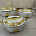 1.5l-2.5l-4.0l food warmer containerforeign trade 3pcs thermal insulation box set