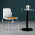 Conference training chair - nordic style, armless, modern minimalist design for office, reception, negotiation, and training