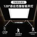 Led integrated ceiling smart panel light - bathroom, hallway, radar & motion sensor, aluminum clip-in, sound control flat panel light