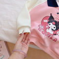 Girls' sweatshirt - new spring/autumn collection - cartoon long sleeve fashionable polo neck top for girls (wholesale)
