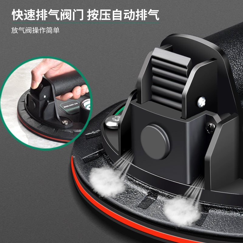 Glass suction cup ceramic tile strong heavy-duty suction lifter electric vacuum fixed artifact marble large plate floor air pump