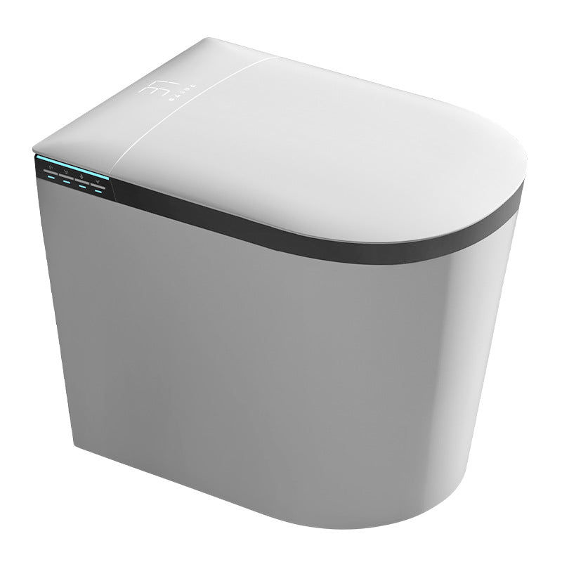 Smart toilet integrated household pulse foam shield sterilization small apartment siphon automatic toilet wholesale