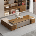 Saint li accessible luxury boss table office desk casual chairman president table executive table manager office table and chair combination