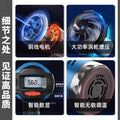 Dongcheng hot air gun beauty seam digital display baking gun hot air blower high power small speed regulating temperature electric baking gun car film