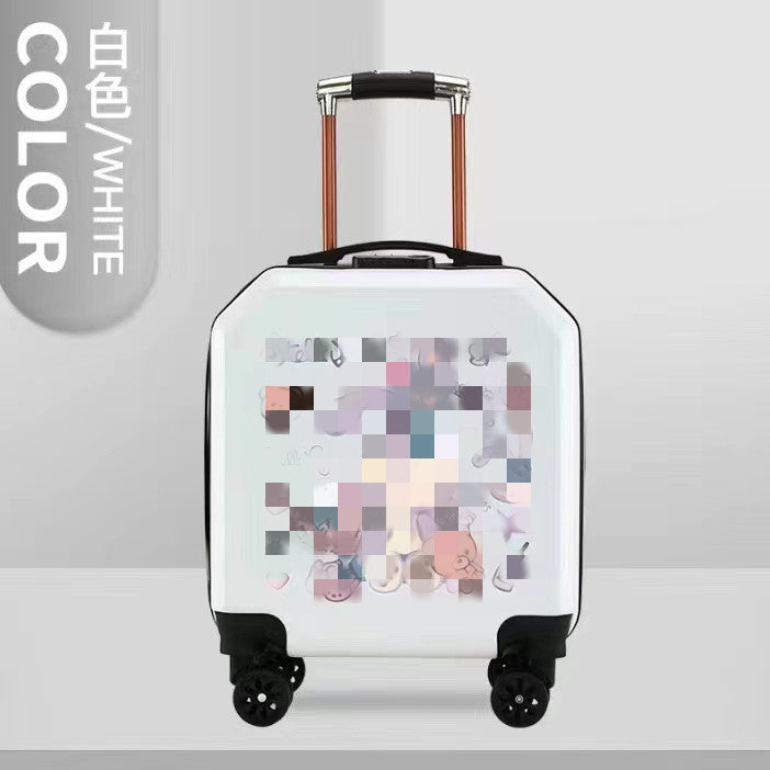 Cross-border 18-inch children's suitcase, student trolley case can be customized LOGO pattern cartoon gift box manufacturer wholesale