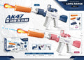 New arrival cross-border electric ak47 continuous water gun automatic water absorption high pressure strong water spray water gun water gun toy