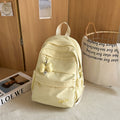 Kids' backpack - lightweight, minimalist design for girls, perfect for outdoor travel. large capacity, japanese style, cute and sweet backpack for middle school