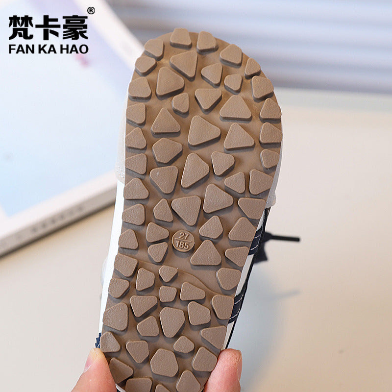 Vancahao kids' classic argan shoes -  autumn new collection - baby casual shoes, boys' and girls' athletic shoes