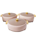 Food warmer container factory price direct salesexport egg-shaped high-leg insulated lunch box 2l-2.5l-3l