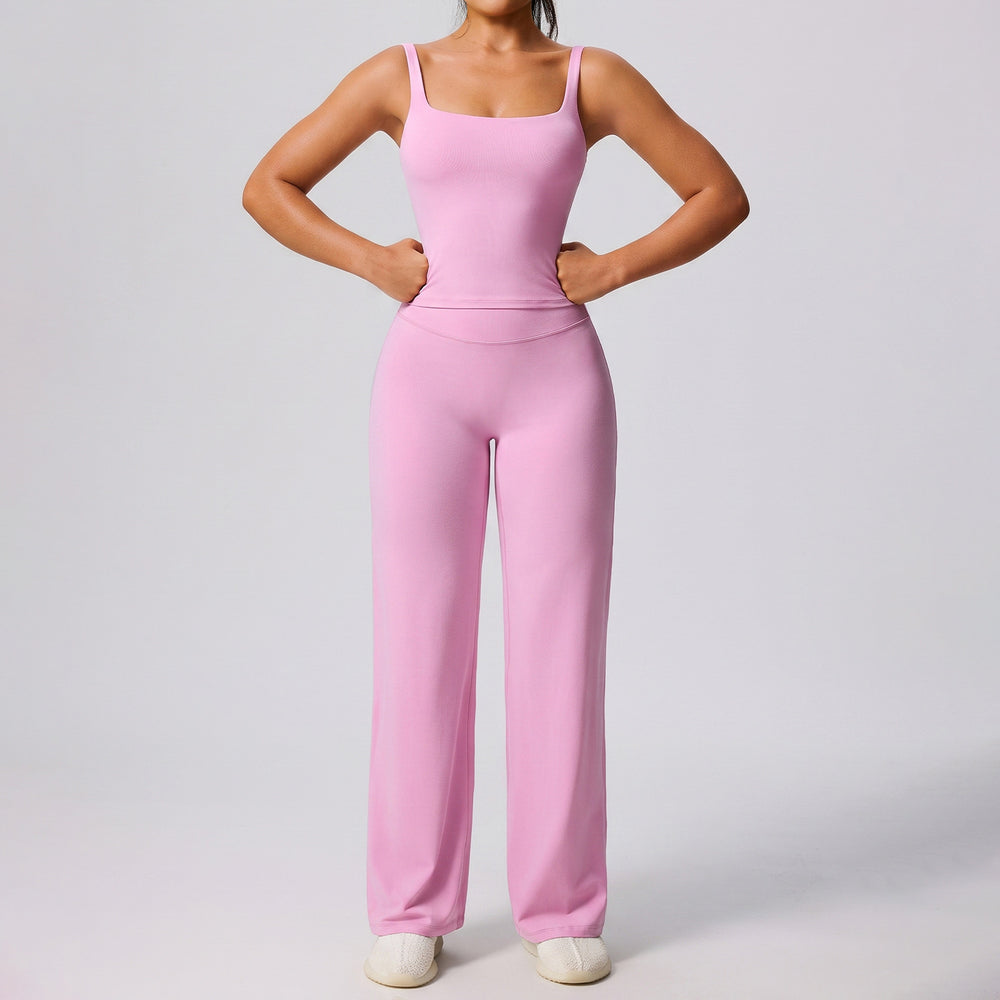 new arrival fitness clothing suit women's hip lifting slimming look sportswear two-piece setoutwear running yoga clothing suit