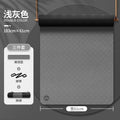 Gray-black - pure mat with mesh bag