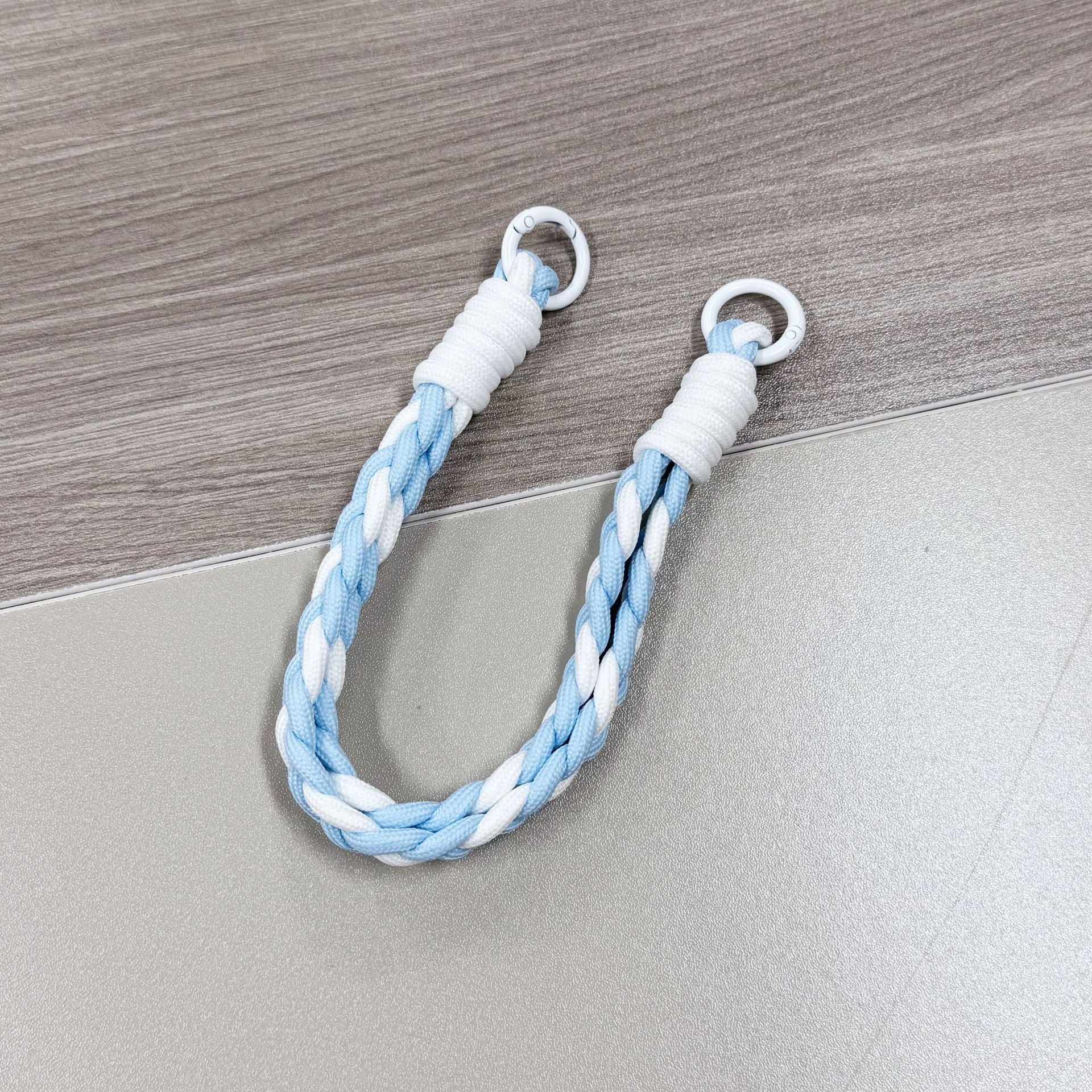 Doll doll mobile phone lanyard wrist strap backpack bag trendy simple hand-woven plush toy blind box pendant