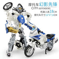 Transforming robot toy for boys, children's educational assembly car model, king kong mech suit, ages 1-3-6