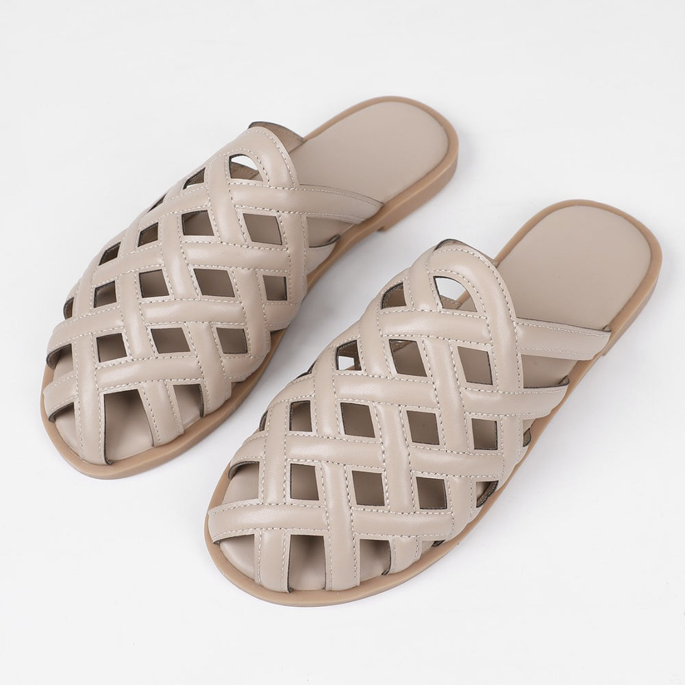 export plus size fashionable fairy style slippers flat bottom beach vacation sandals women's summer outdoor sandals