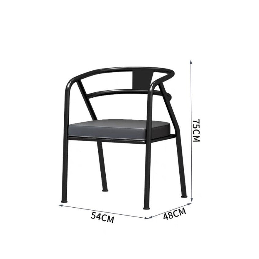 Bar booth wrought iron sofa milk tea shop Qingba commercial cafe restaurant container industrial style table and chair combination