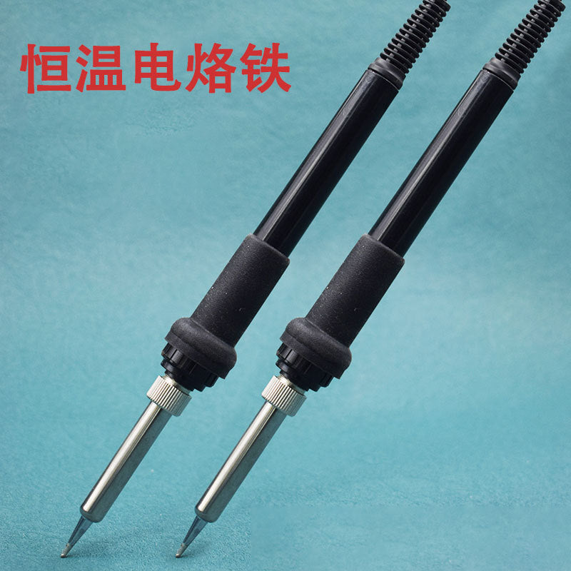 Electric soldering iron welding table handle 1321 Soldering iron handle High temperature resistant silicone plug-in heating core handle 5 pins and five holes