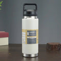 304 stainless steel hiking water kettle outdoor portable sports water kettle 26oz large capacity thermal space kettle