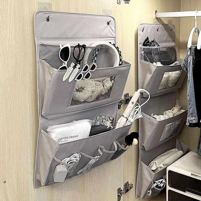 Dormitory bed storage hanging bag wardrobe hanging wall rack underwear storage box storage bag upper bunk storage bag