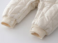Winter baby clothes winter outfit infant set romper boy baby set overalls fleece warm two-piece set