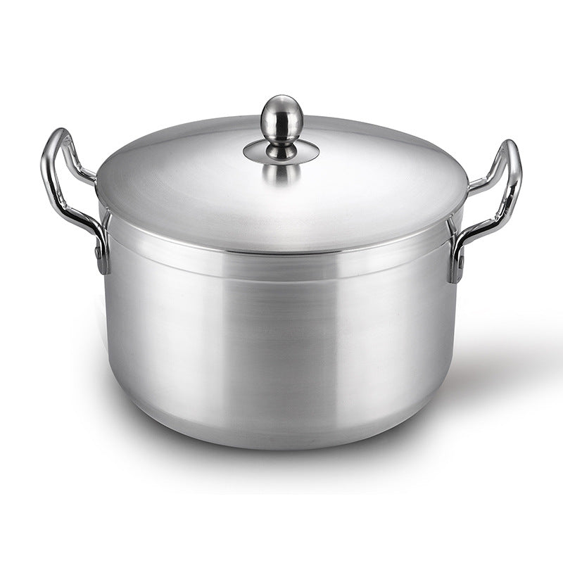 Customized 16-28cm thinning sanding pot kitchenware sanding pot soup pot aluminum pot for home kitchen pot suitpot