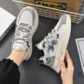 Men's winter breathable 2025 new mesh athletic casual shoes - versatile chunky sole dad shoes - trendy ins style
