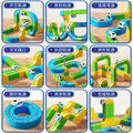 new product, versatile building blocks, high-speed rail train, three-dimensional track toy, children's boys and girls, educational creative assembly gift