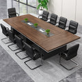 Saint li large conference table, rectangular meeting table, modern minimalist style, ideal for negotiations and boardrooms