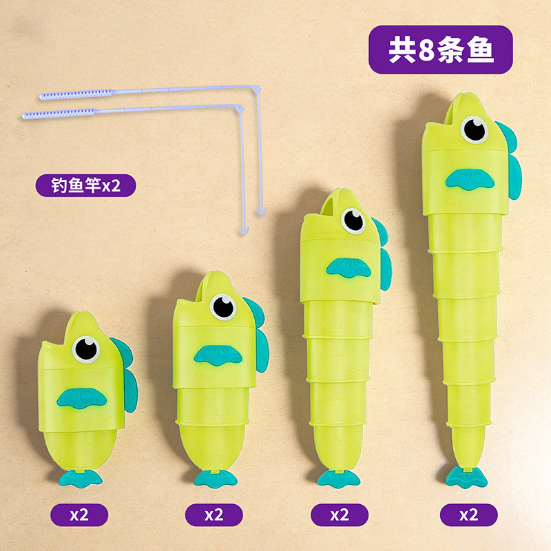 Hook fishing toy board game interactive game children's toy early education puzzle baby 3 boys and girls new year gift