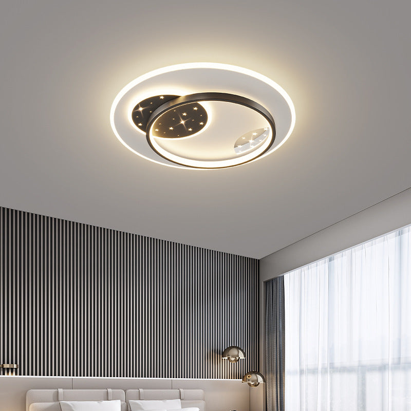 [Strict selection] 2025 new living room lamp hall led ceiling lamp Internet celebrity modern simple atmosphere bedroom lamp