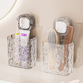 Comb storage rack bathroom sink razor suction cup hanging basket bathroom punch-free toothpaste toothbrush storage box