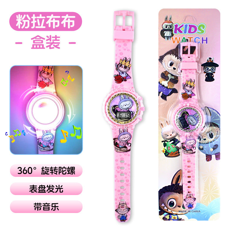New sanrio colorful light-up children's electronic watch - my melody & hello kitty - perfect gift for kindergarten & elementary school boys & girls