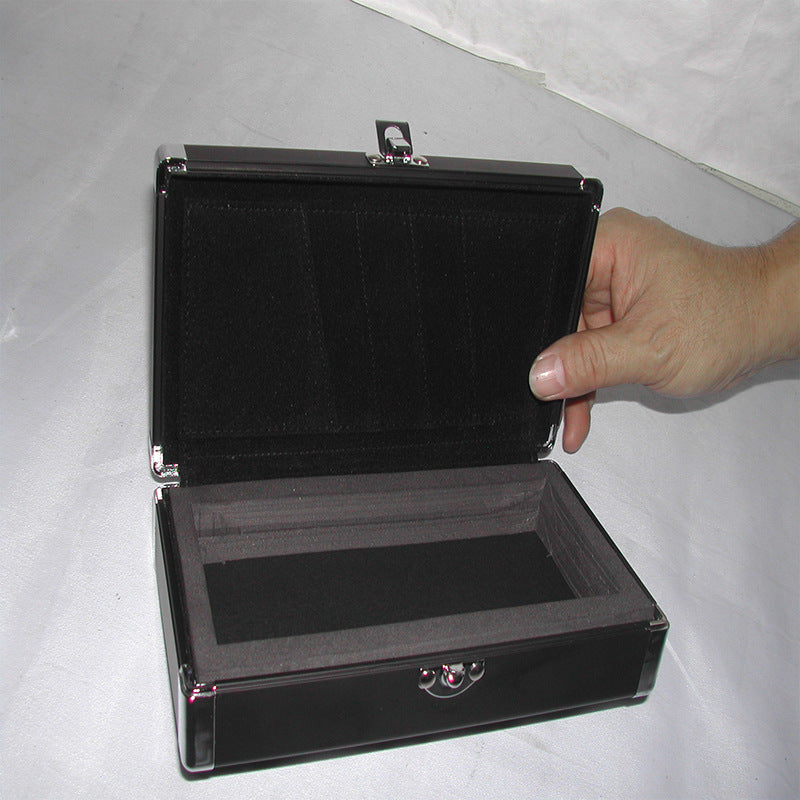 Custom Aluminum Alloy Tool Box Hardware Tools Tool Storage Silver Portable Toolbox Multifunctional Instrument Box