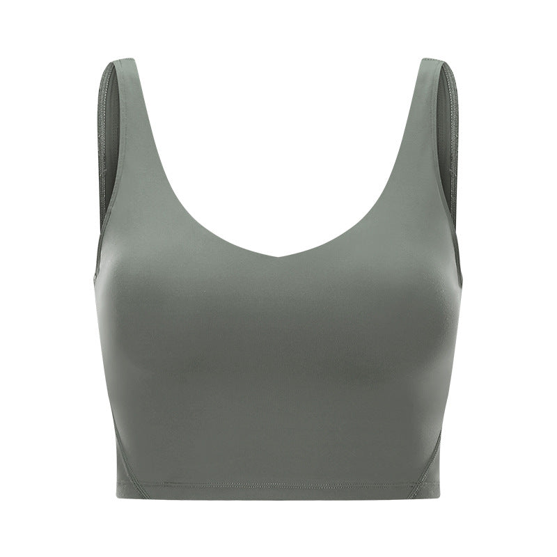 new arrival beautiful back push-up sports intimates women's running high-intensity yoga bra sports vest s2054