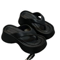 Eva thick-soled flip-flops for women, 2026 new arrival, popular thick-soled height-increasing non-slip fashionable minimalist flip-flops for women